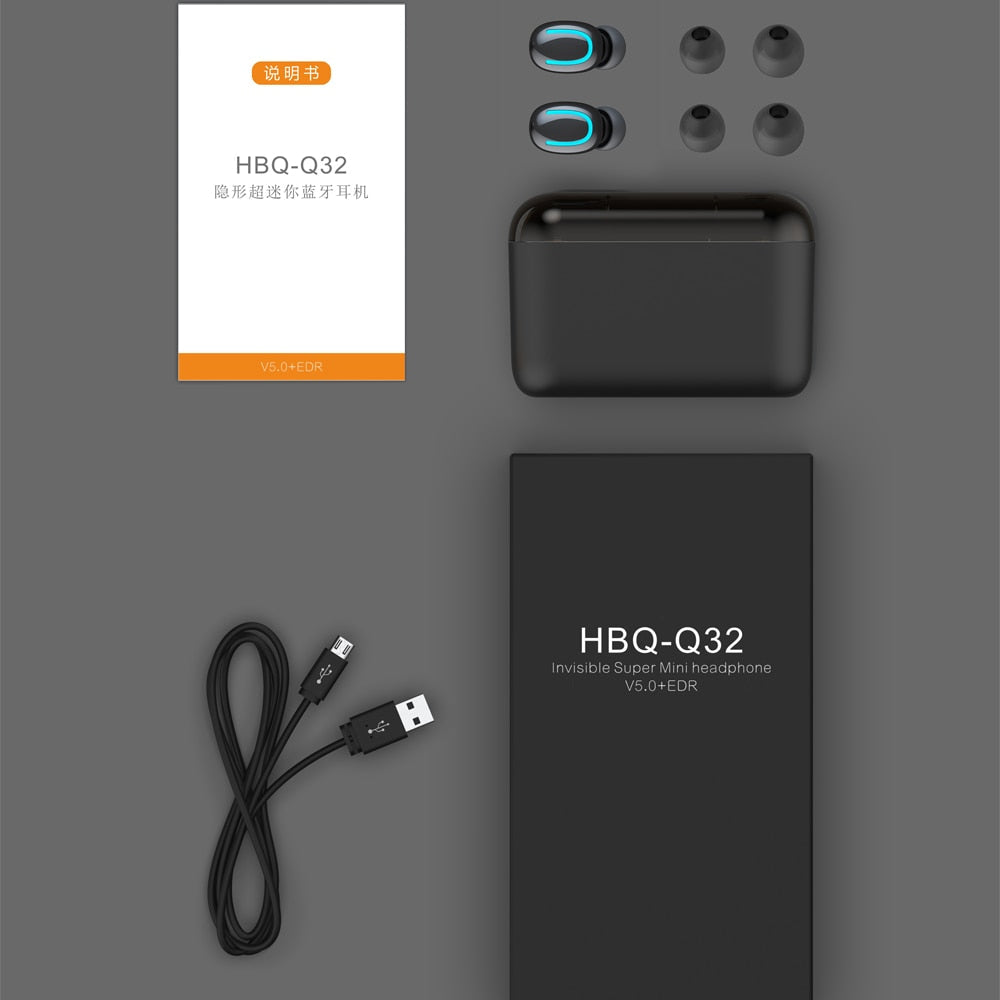 Bluetooth 5.0 Wireless Earbuds: IPX5 Waterproof Sport Buds