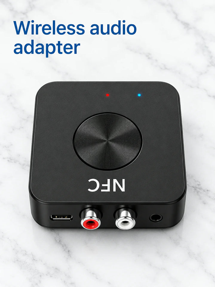 Bluetooth 5.0 Transmitter Receiver with NFC Pairing
