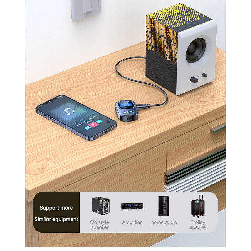 Bluetooth 5.3 Audio Receiver and Transmitter Adapter