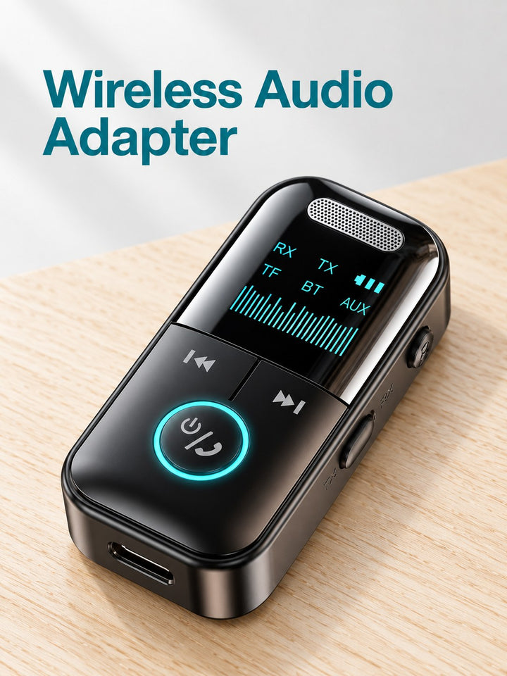 Bluetooth 5.4 Audio Receiver and Transmitter Adapter