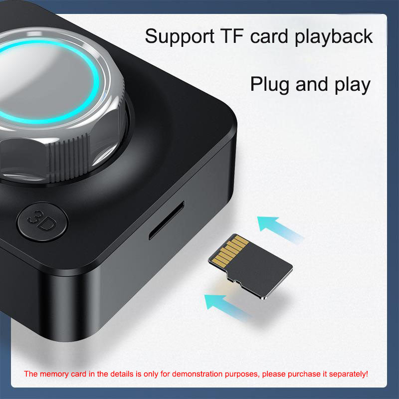 Bluetooth 5.0 Audio Receiver with TF Card MP3 Player