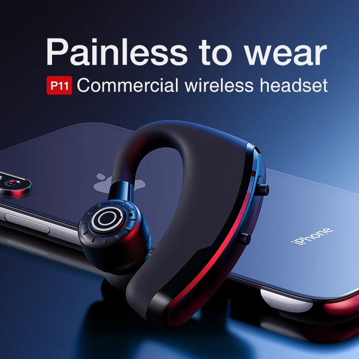 Ear-Hook Bluetooth Headset for All-Day Hands-Free Calls