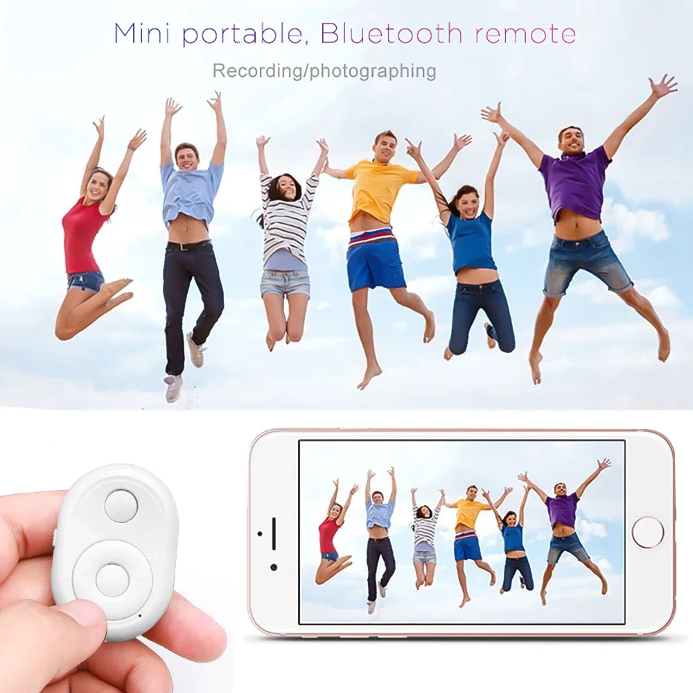 Bluetooth Remote Camera Shutter Button for Phone Selfies