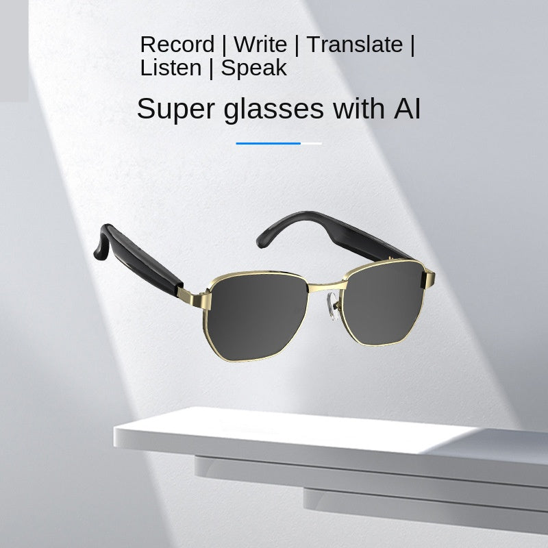 Bluetooth Smart Sunglasses: Calls, Music & AI Translation