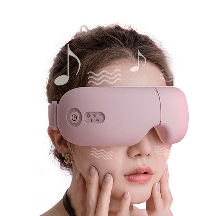 Heated Eye Massager with Air Pressure and Bluetooth Music