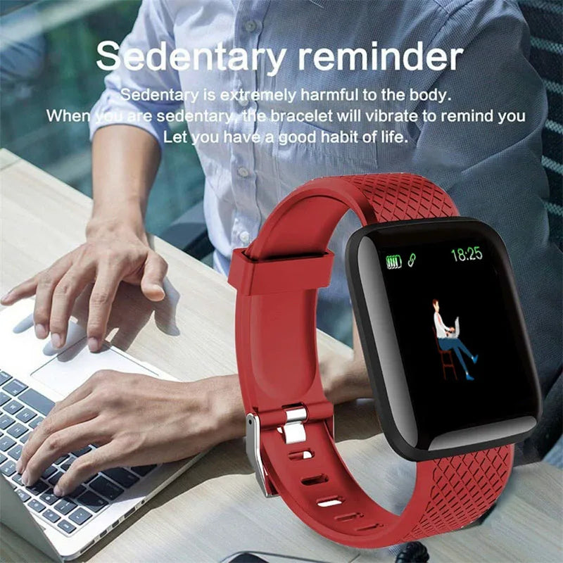Fitness Tracker Smartwatch with Heart Rate & Step Counter
