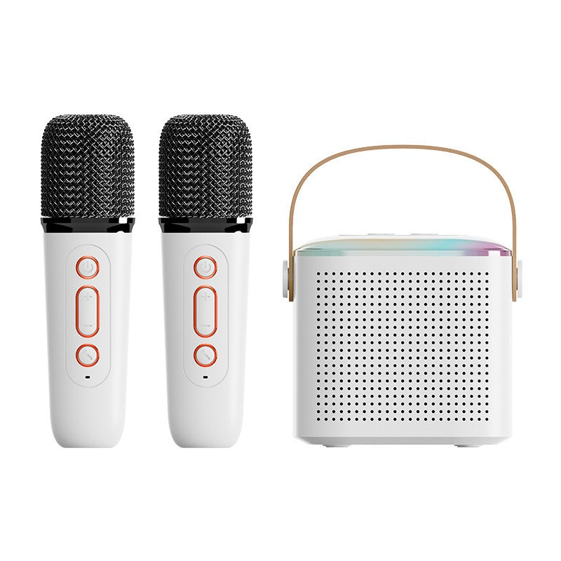 Bluetooth Karaoke Speaker with Wireless Mic for Kids