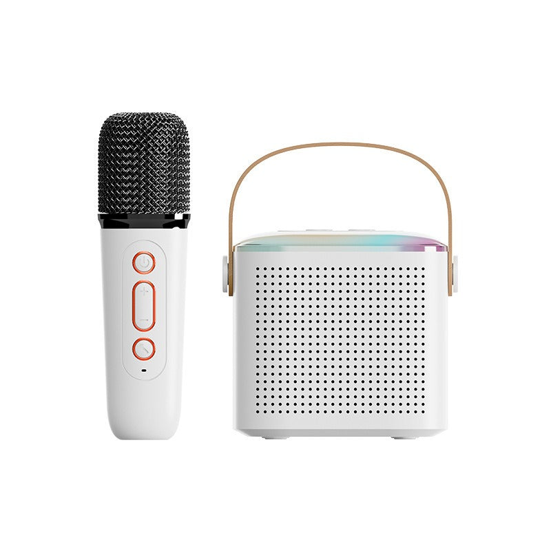 Bluetooth Karaoke Speaker with Wireless Mic for Kids