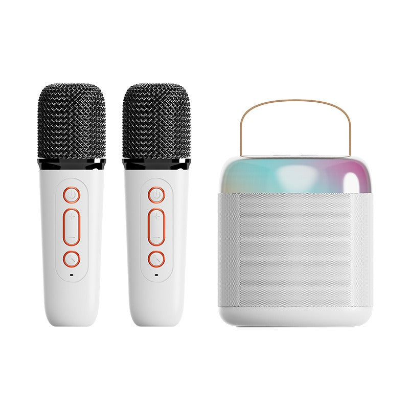 Bluetooth Karaoke Speaker with Wireless Mic for Kids