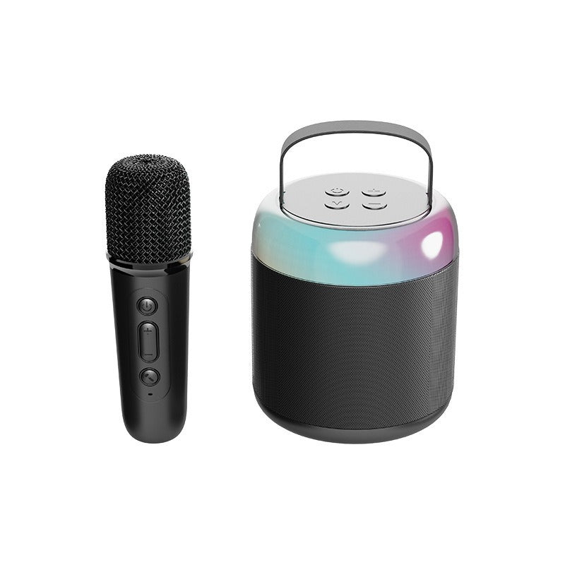 Bluetooth Karaoke Speaker with Wireless Mic for Kids