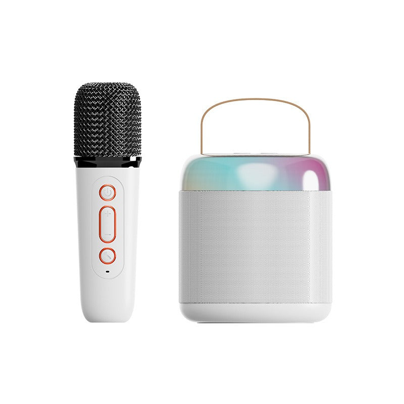 Bluetooth Karaoke Speaker with Wireless Mic for Kids