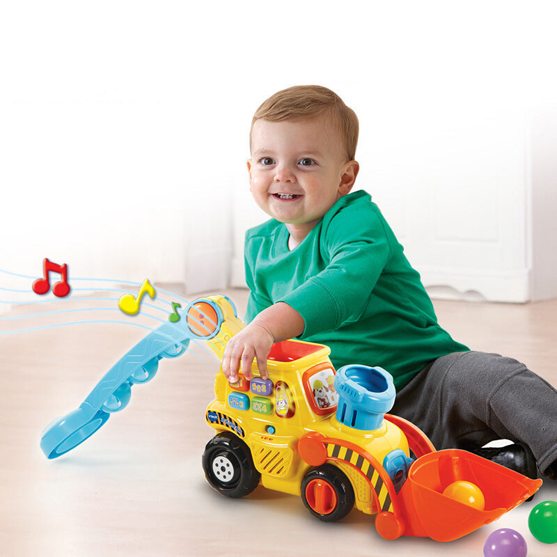 Baby Push Toy Ball Launcher for Active Learning Play