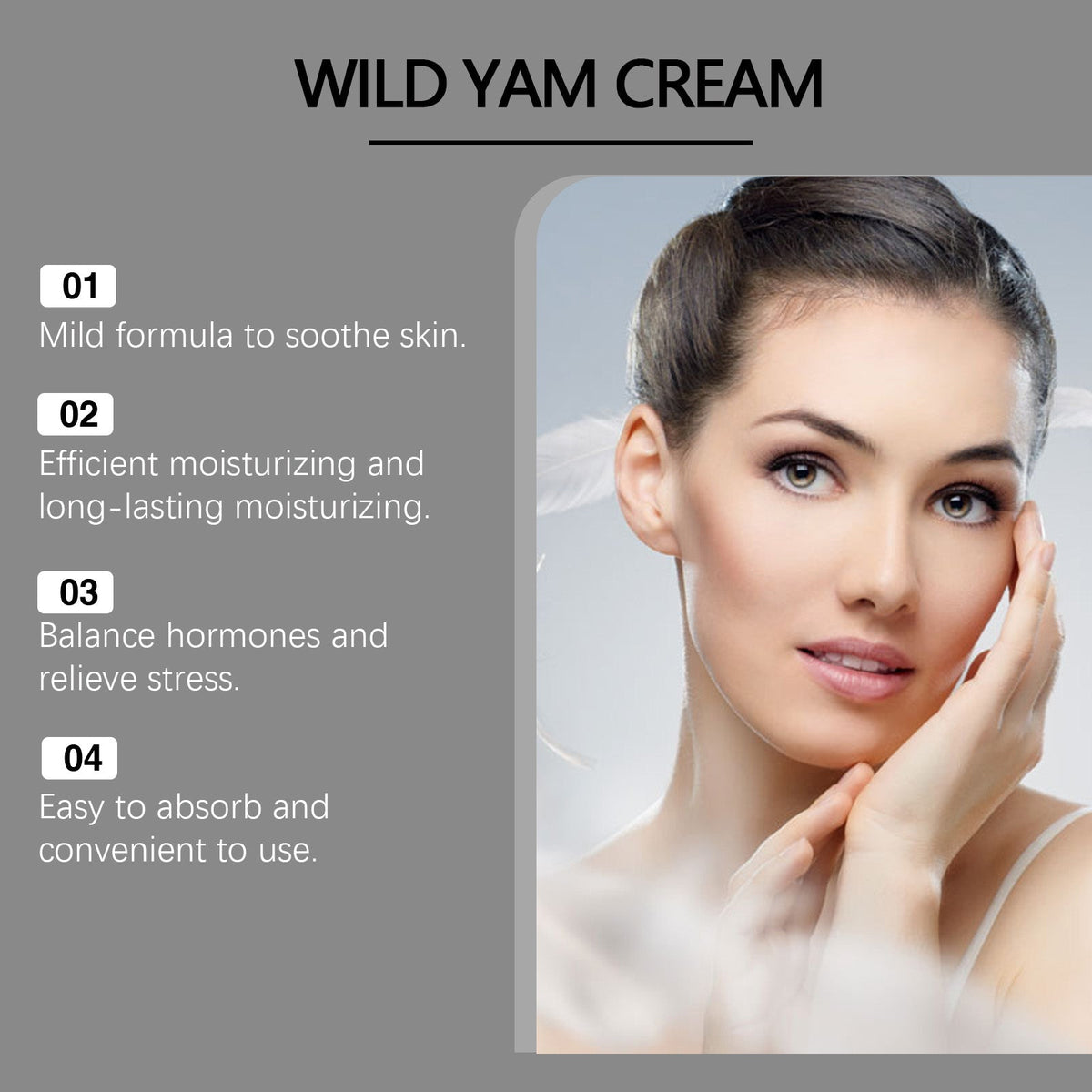 Wild Yam Body Moisturizer with Lavender and Coconut Oil