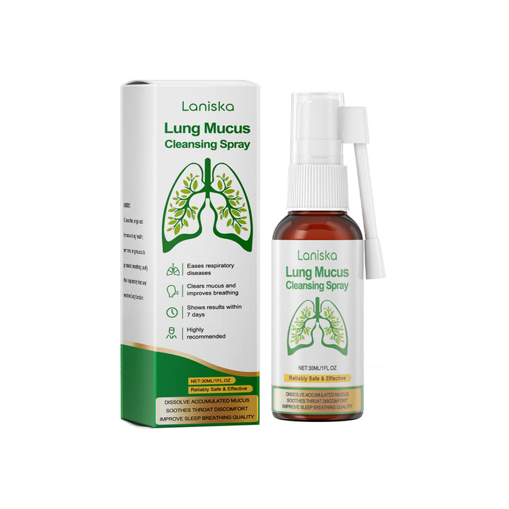 Oral Throat & Mucus Relief Spray for Clear Breathing
