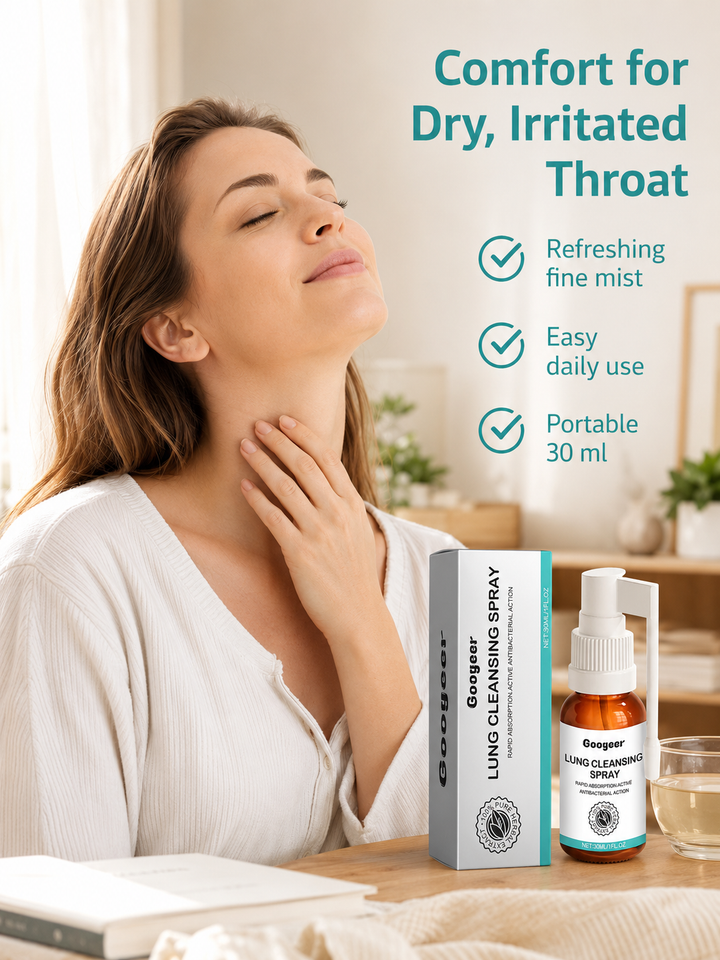 Throat Relief Body Spray — Calm Itch, Cough & Snoring