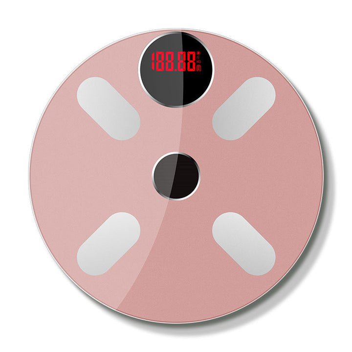 Glass Body Fat Scale with Bluetooth and Room Temp