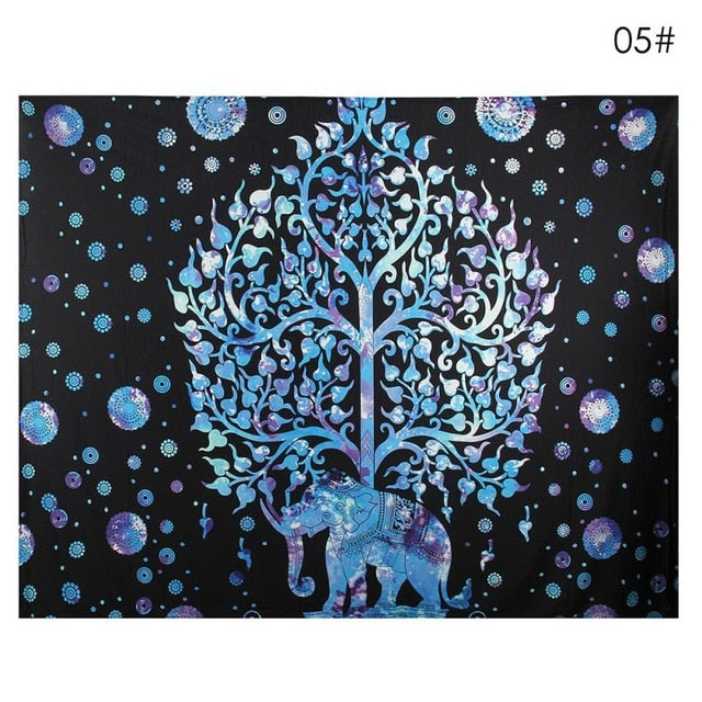 Bohemian Mandala Tapestry for Colorful Wall Decor Art