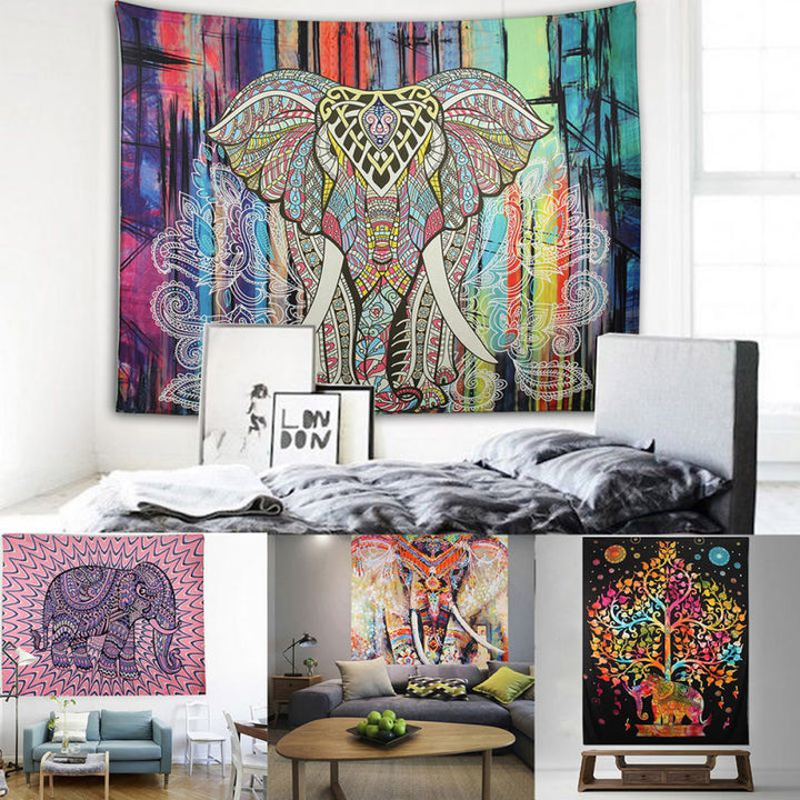 Bohemian Mandala Tapestry for Colorful Wall Decor Art