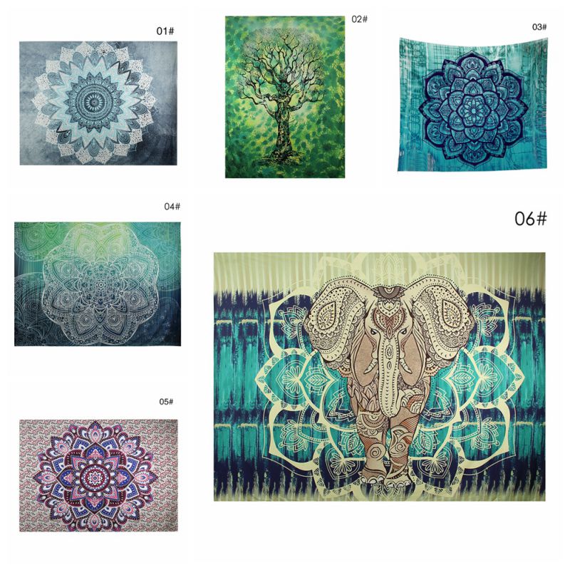 Bohemian Mandala Tapestry for Colorful Wall Decor Art