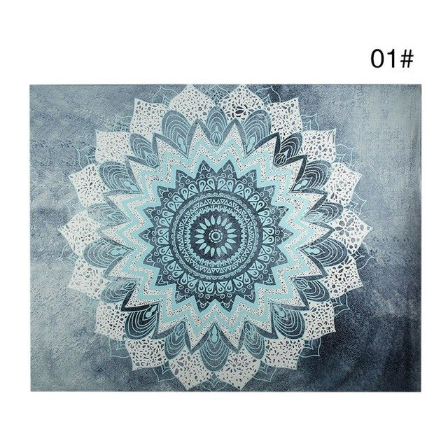 Bohemian Mandala Tapestry for Colorful Wall Decor Art