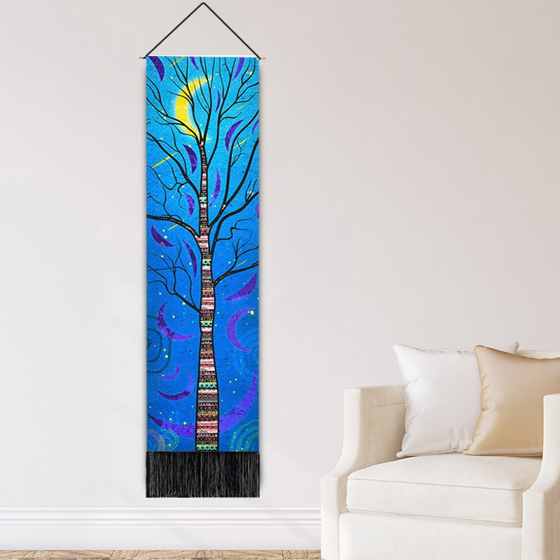 Bohemian Tapestry Wall Hanging for Celestial Home Decor
