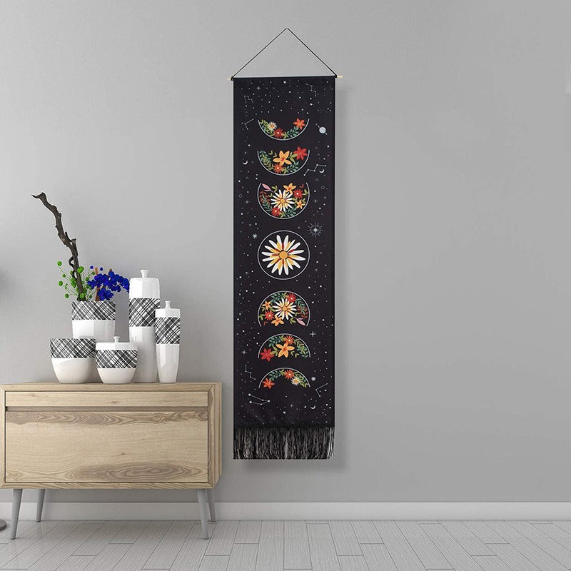 Bohemian Tapestry Wall Hanging for Celestial Home Decor