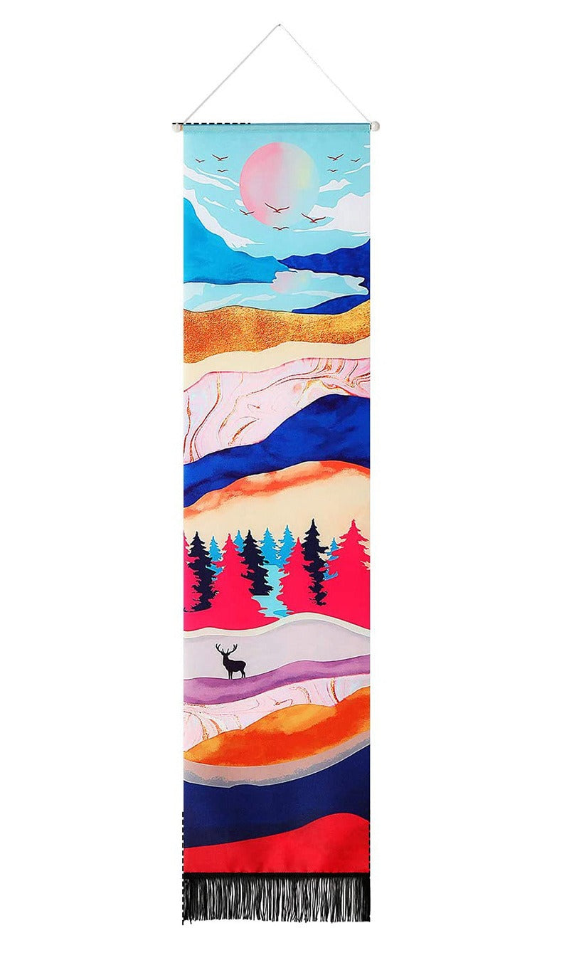 Bohemian Tapestry Wall Hanging for Celestial Home Decor
