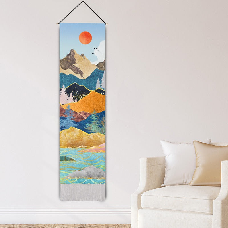Bohemian Tapestry Wall Hanging for Celestial Home Decor