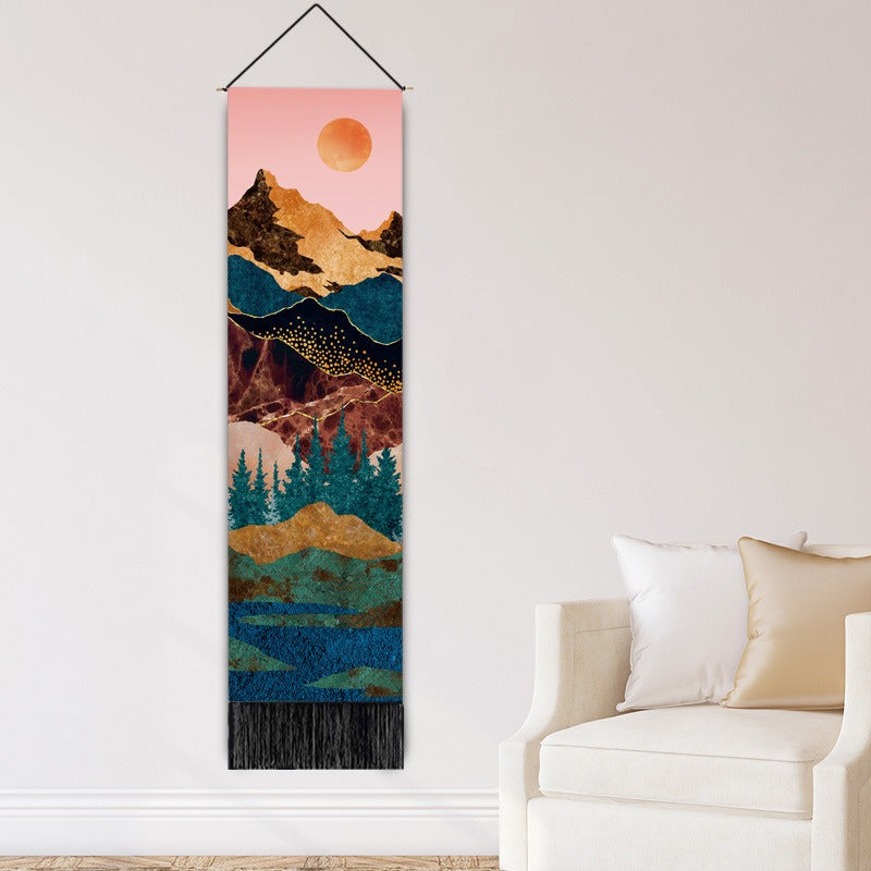 Bohemian Tapestry Wall Hanging for Celestial Home Decor