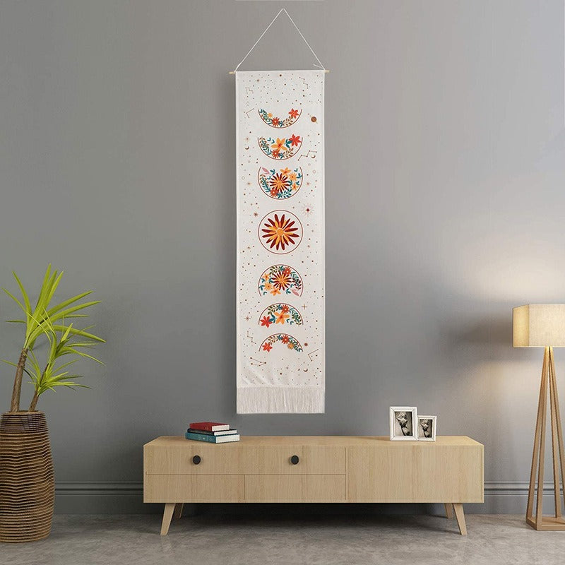 Bohemian Tapestry Wall Hanging for Celestial Home Decor