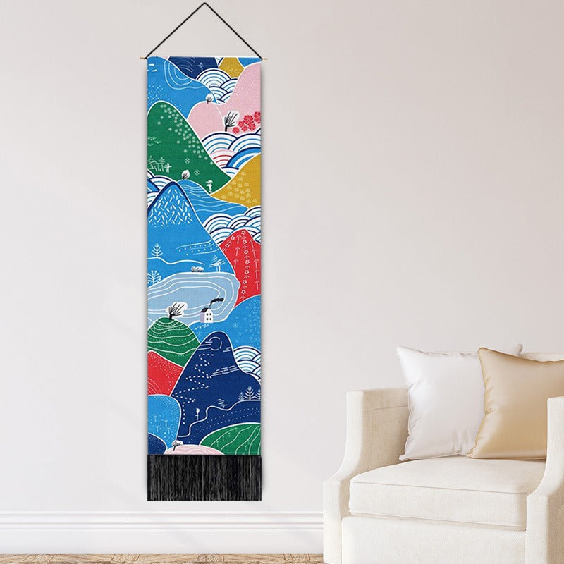 Bohemian Tapestry Wall Hanging for Celestial Home Decor