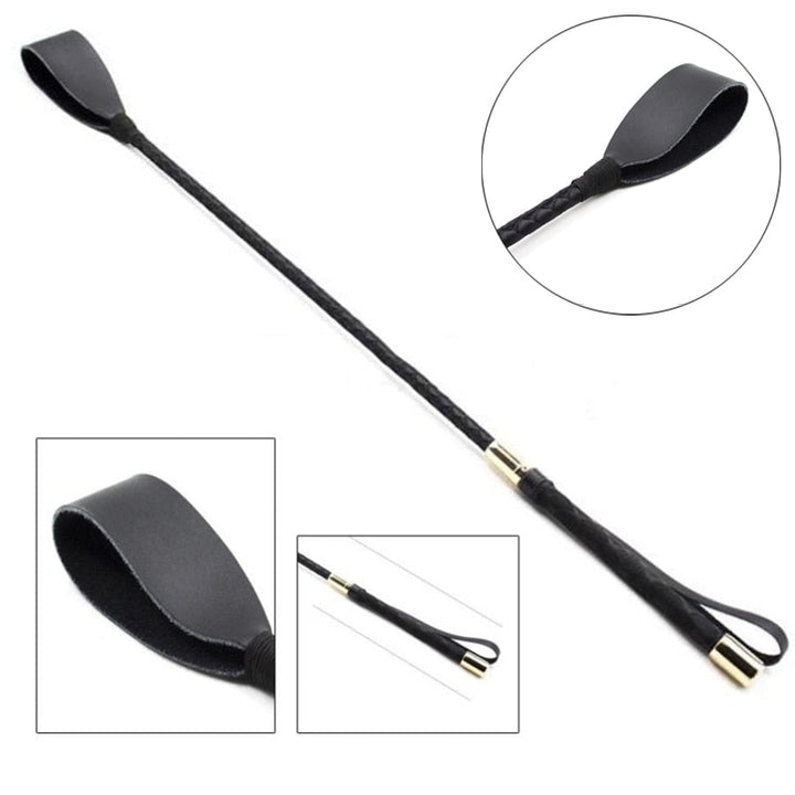 Leather Riding Crop for Controlled BDSM Sensation