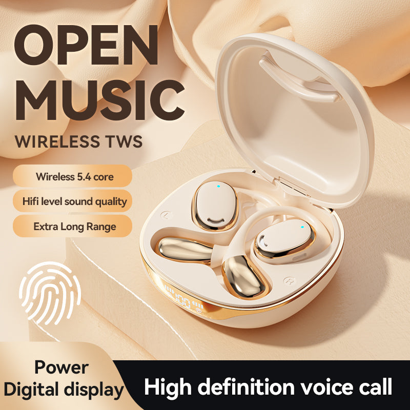 Open-Ear Wireless Earphones With Long Battery Life
