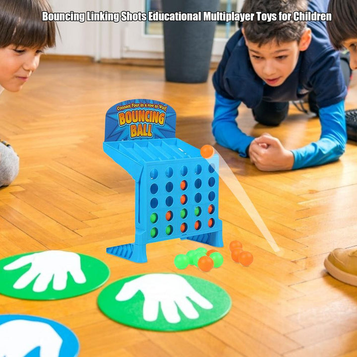 Bouncing Ball Connect Four Game for Family Game Nights