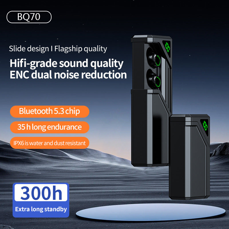 Wireless Earbuds with Battery Display & 35H Playtime