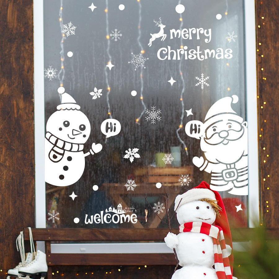 Christmas Window Decals for Easy Holiday Window Cheer