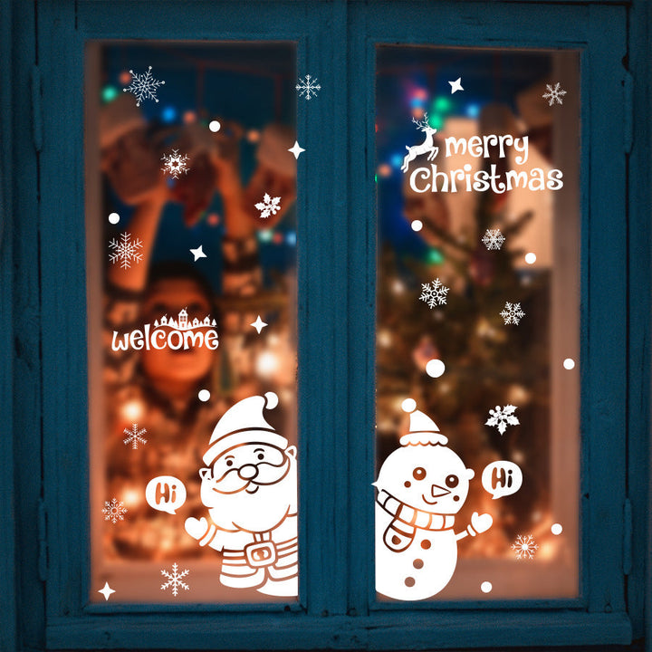 Christmas Window Decals for Easy Holiday Window Cheer