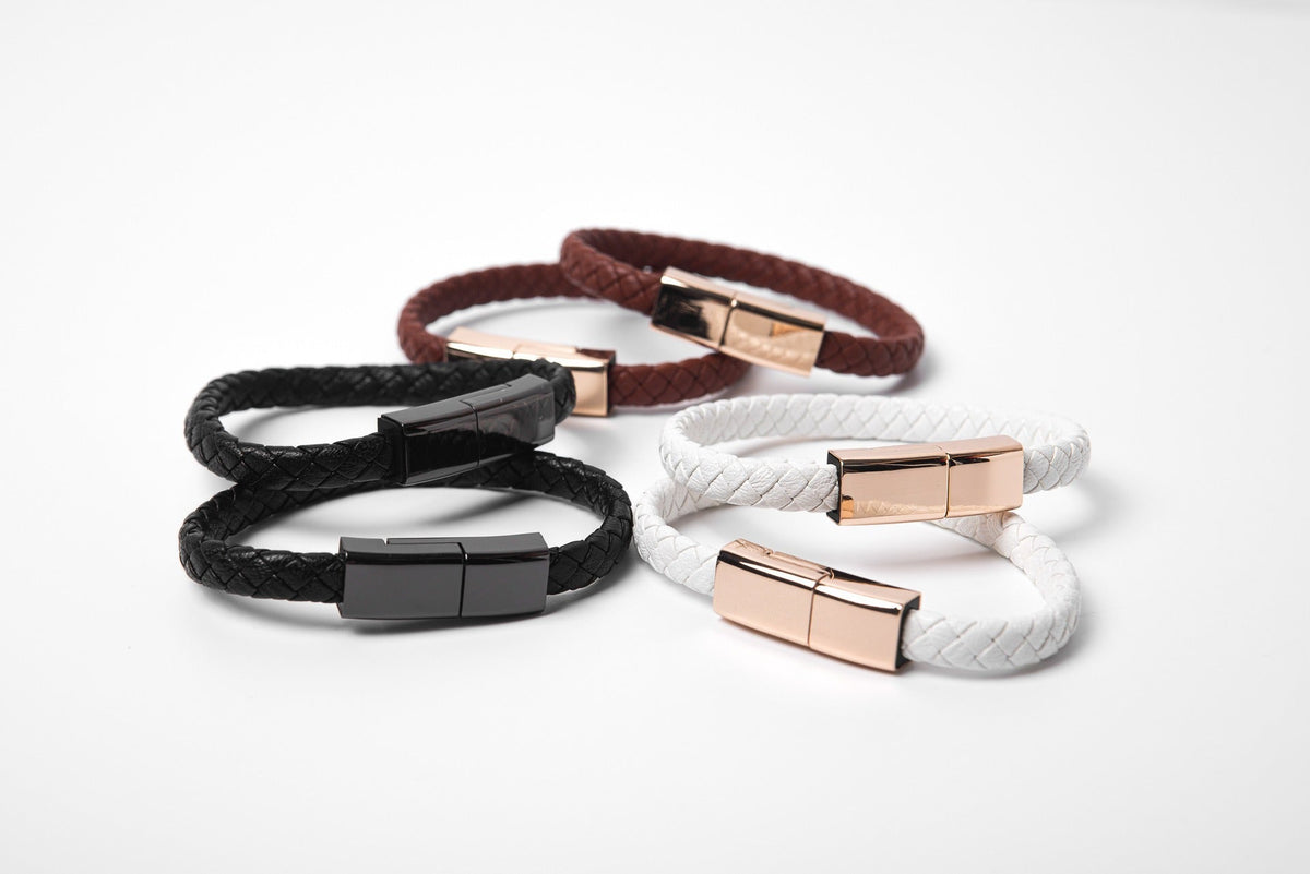 Braided Bracelet Charging Cable for iPhone and Android