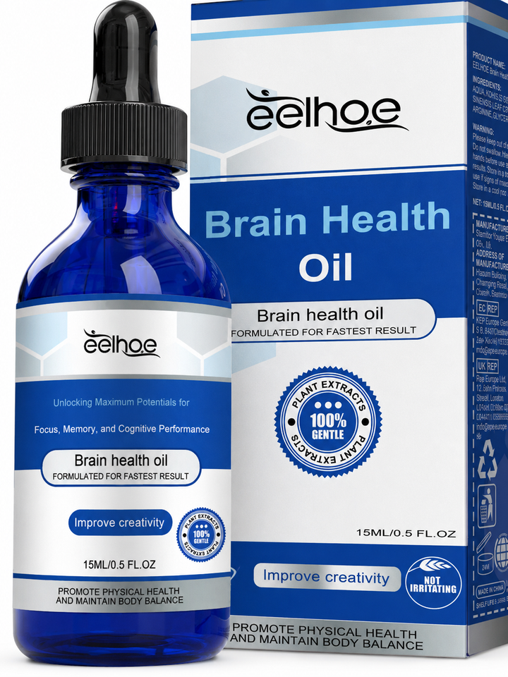 Brain Health Focus Oil — Sharper Mind in Days