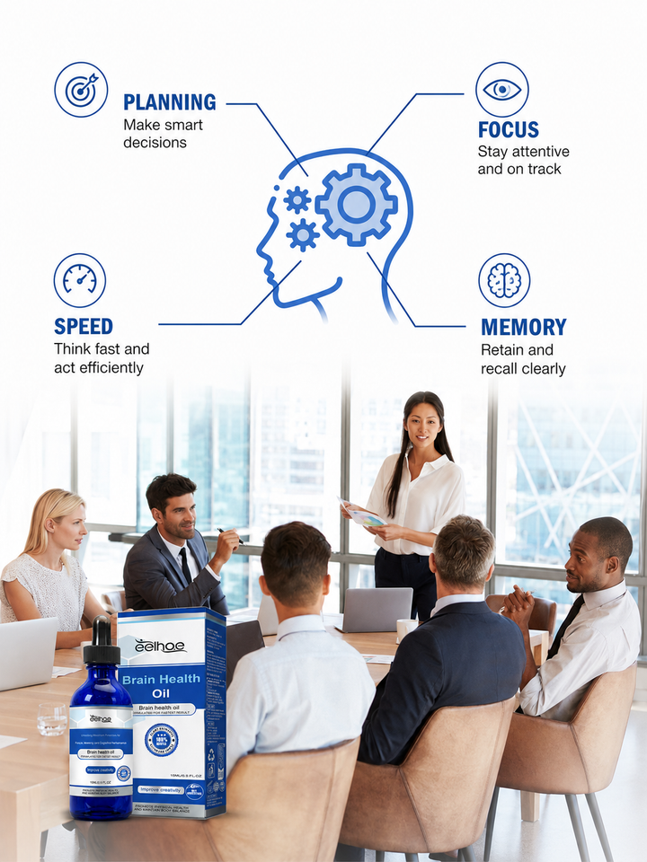 Brain Health Focus Oil — Sharper Mind in Days