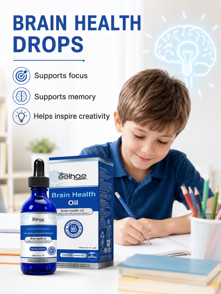 Brain Health Focus Oil — Sharper Mind in Days