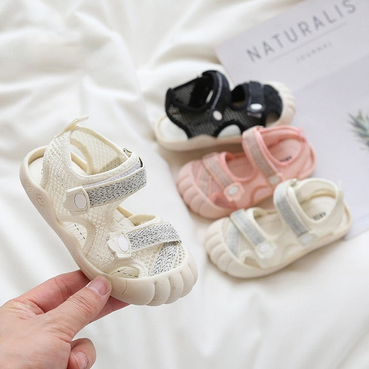 Children's Cotton Sandals for Breathable Summer Play