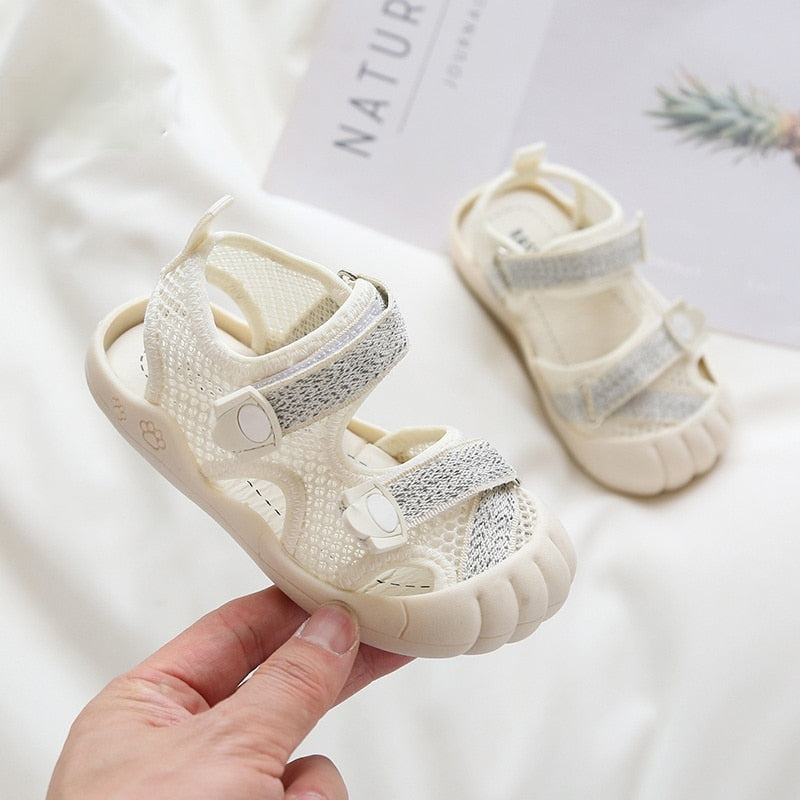 Children's Cotton Sandals for Breathable Summer Play
