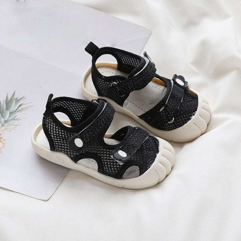 Children's Cotton Sandals for Breathable Summer Play