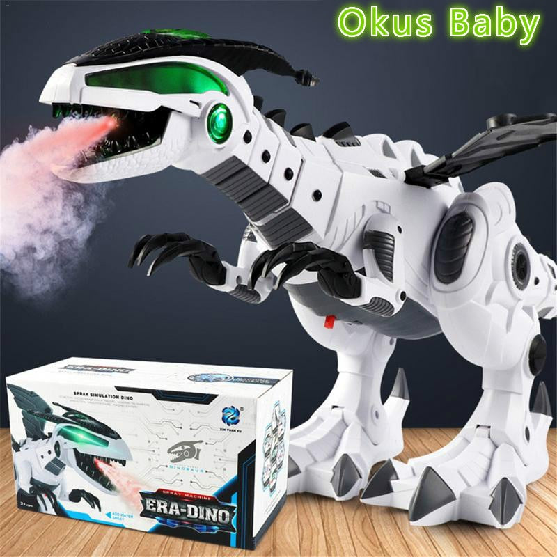 Spray Simulation Dinosaur Toy With Glowing Green Lights