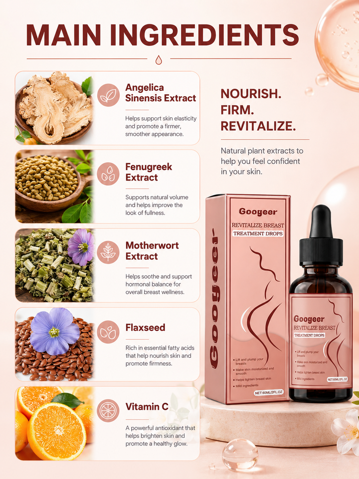 Breast Firming Treatment Serum – Lift, Plump & Tighten Skin