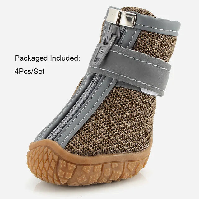 Small Dog Shoes With Breathable Anti-Slip Protection