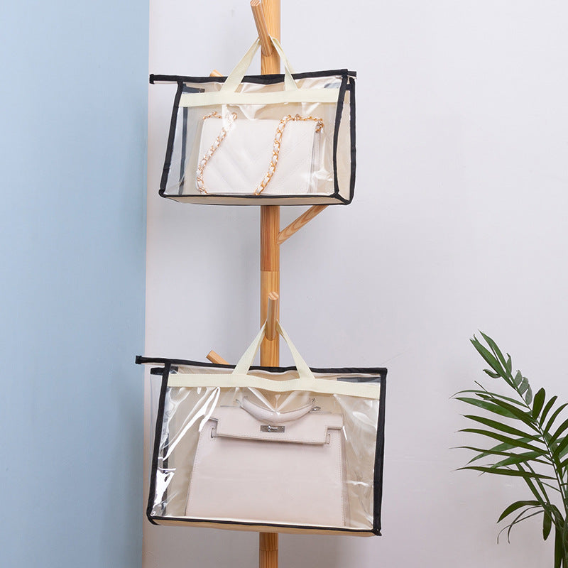 Transparent Handbag Dust Bag, Breathable Moisture-Proof