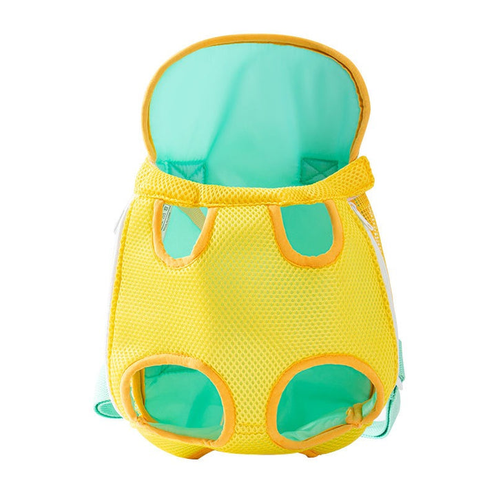 Breathable Mesh Pet Chest Carrier for Cats & Small Dogs