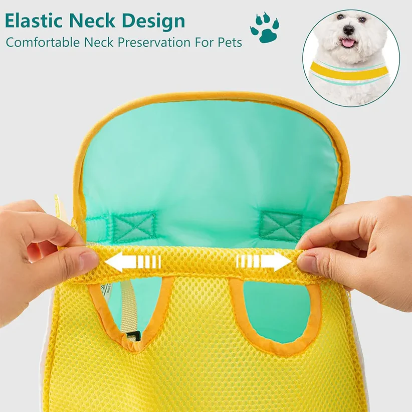 Breathable Mesh Pet Chest Carrier for Cats & Small Dogs